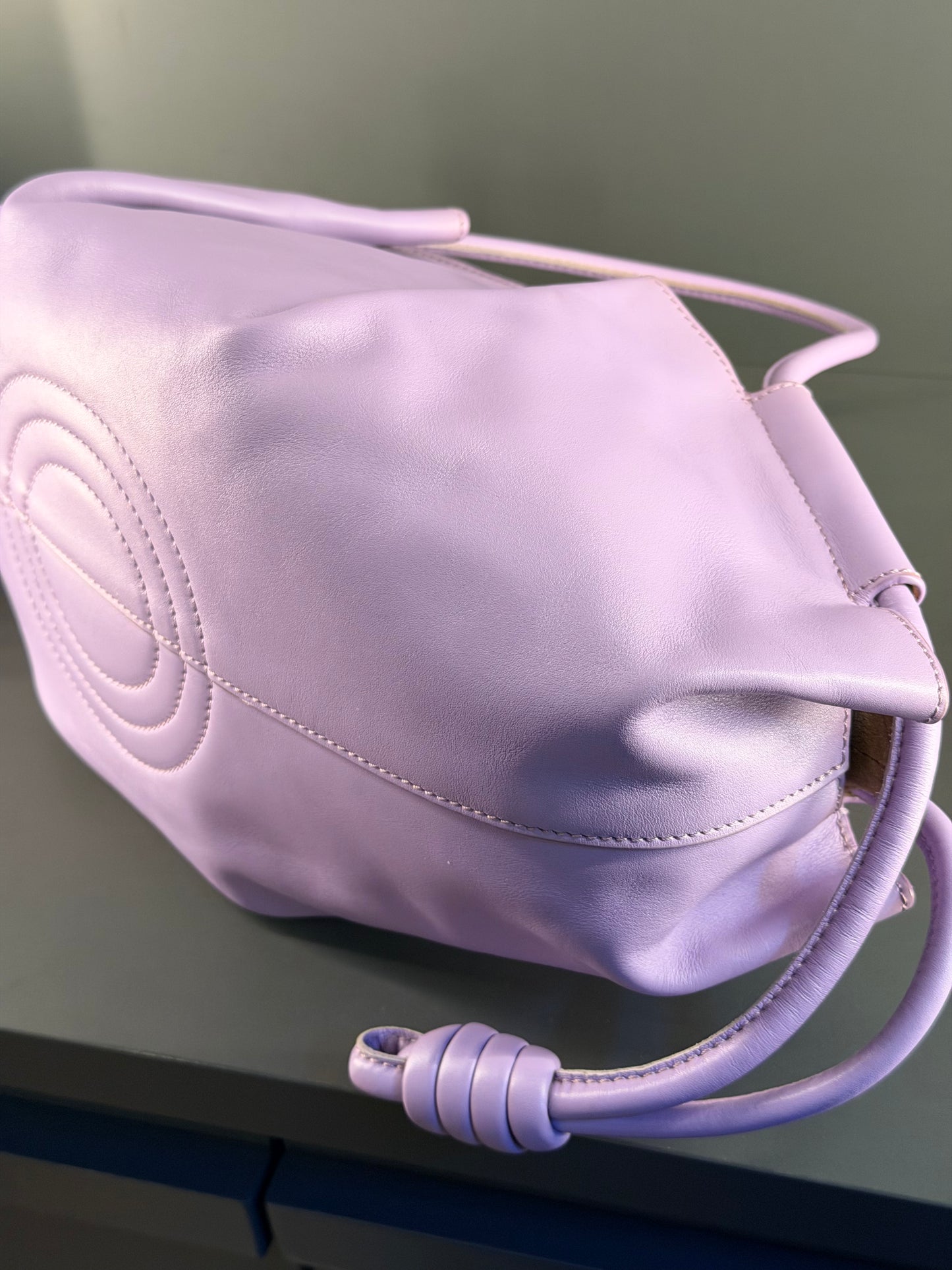LOEWE LILAC SMALL PASEO HANDBAG