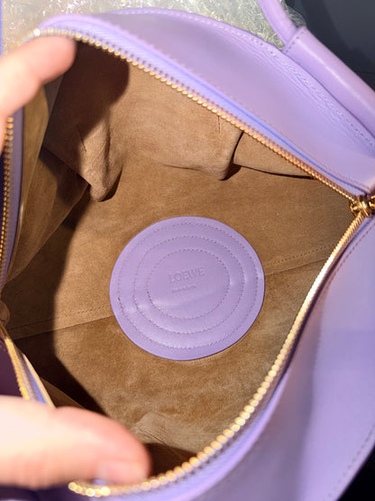 LOEWE LILAC SMALL PASEO HANDBAG