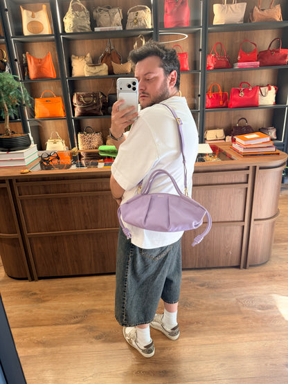 LOEWE LILAC SMALL PASEO HANDBAG