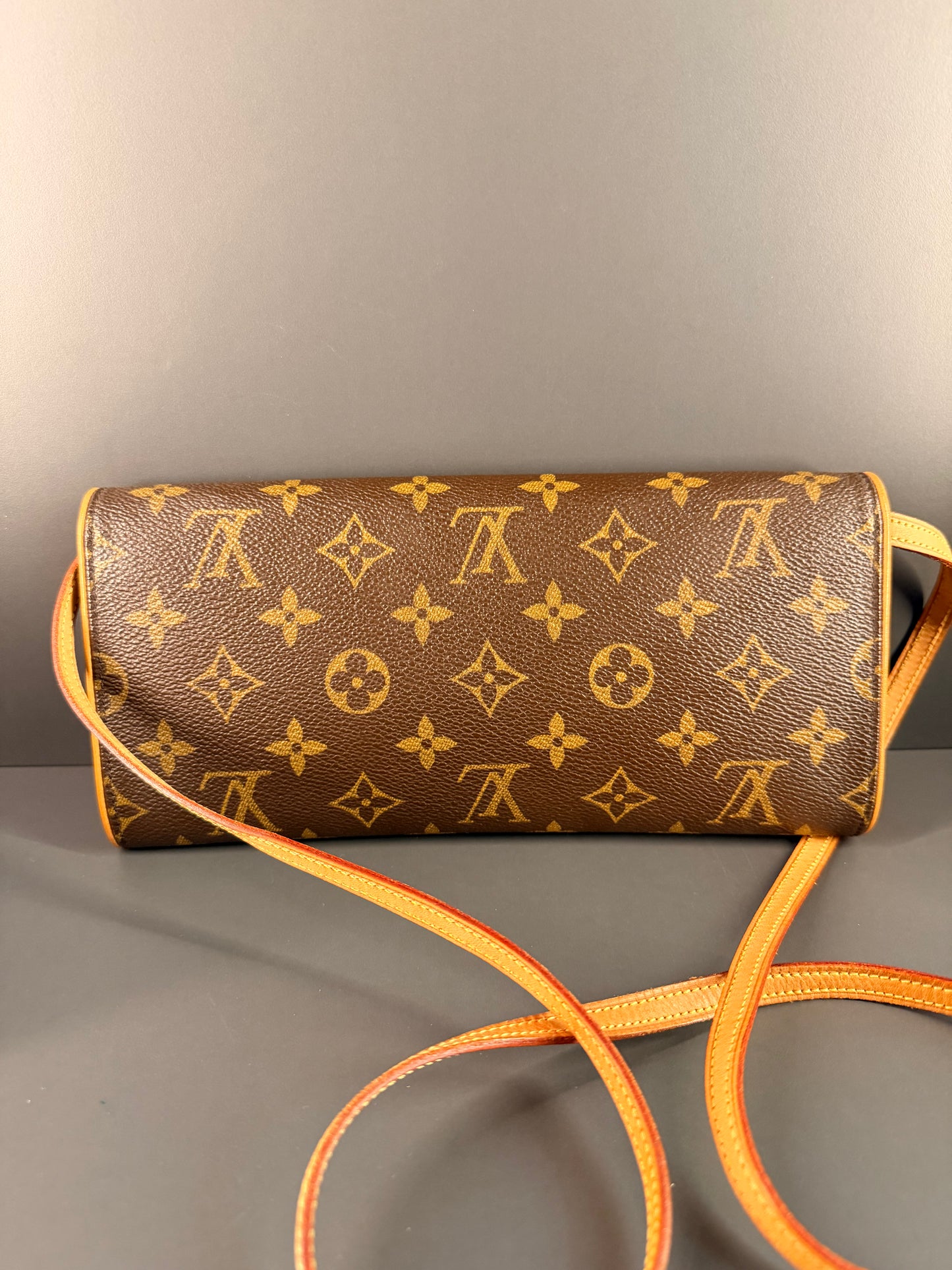 LOUIS VUITTON MONOGRAM POCHETTE TWIN GM