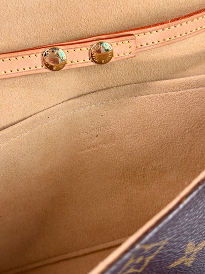 LOUIS VUITTON MONOGRAM POCHETTE TWIN GM