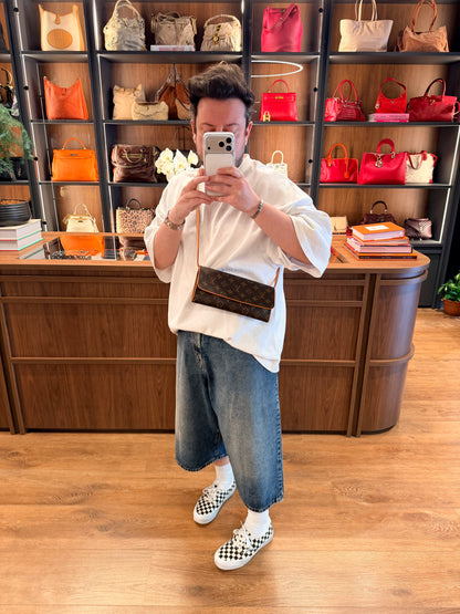 LOUIS VUITTON MONOGRAM POCHETTE TWIN GM