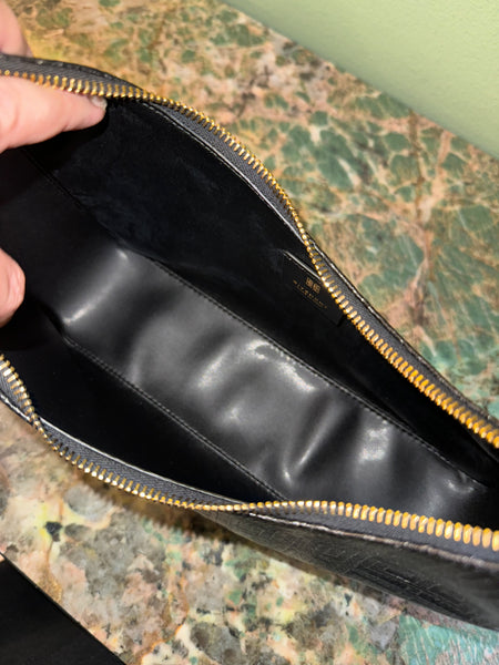 GIVENCHY BLACK MOON CUT OUT SMALL HOBO BAG