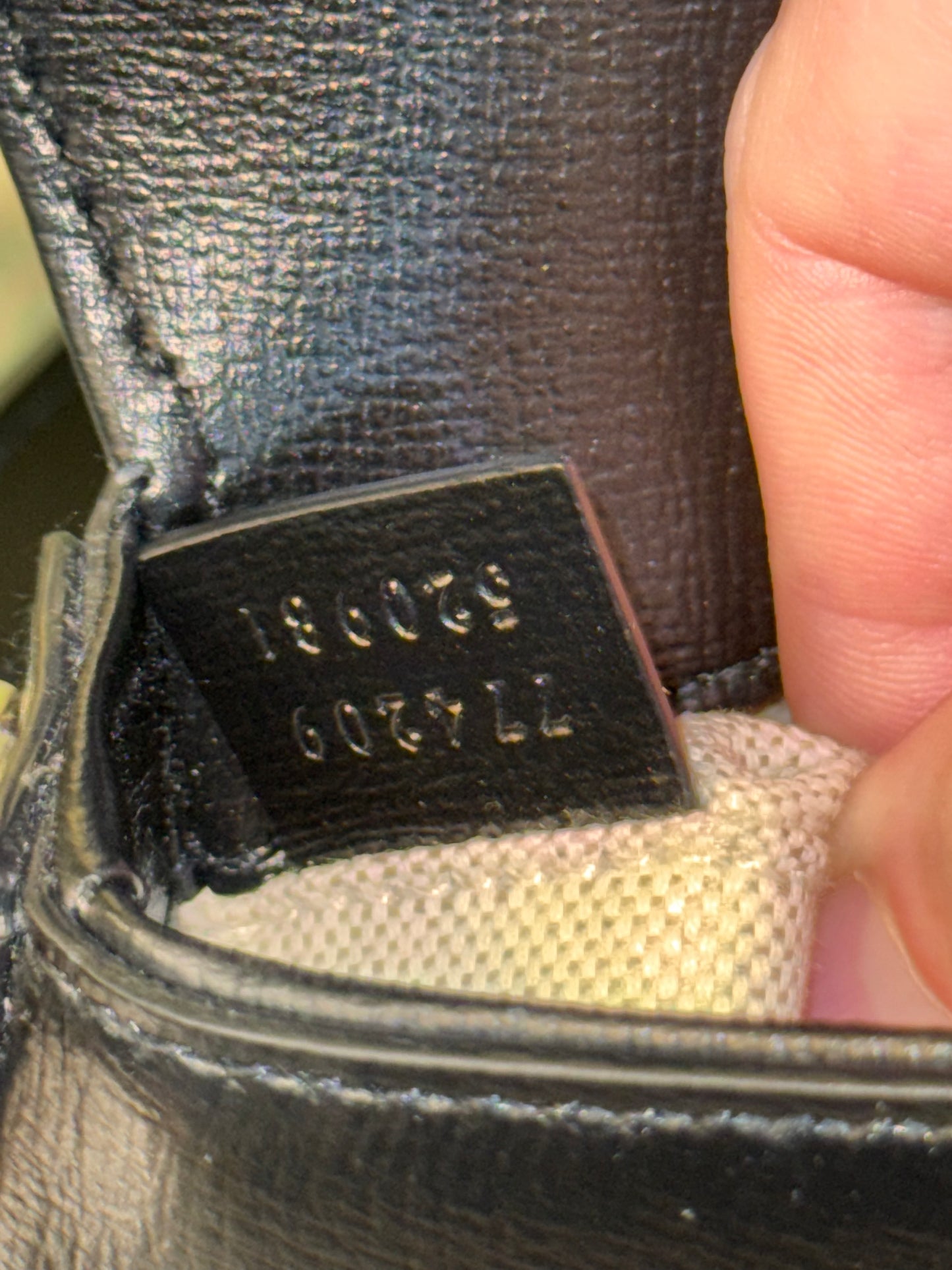 GUCCI BLACK SMALL HORSEBIT 1955 SHOULDER BAG