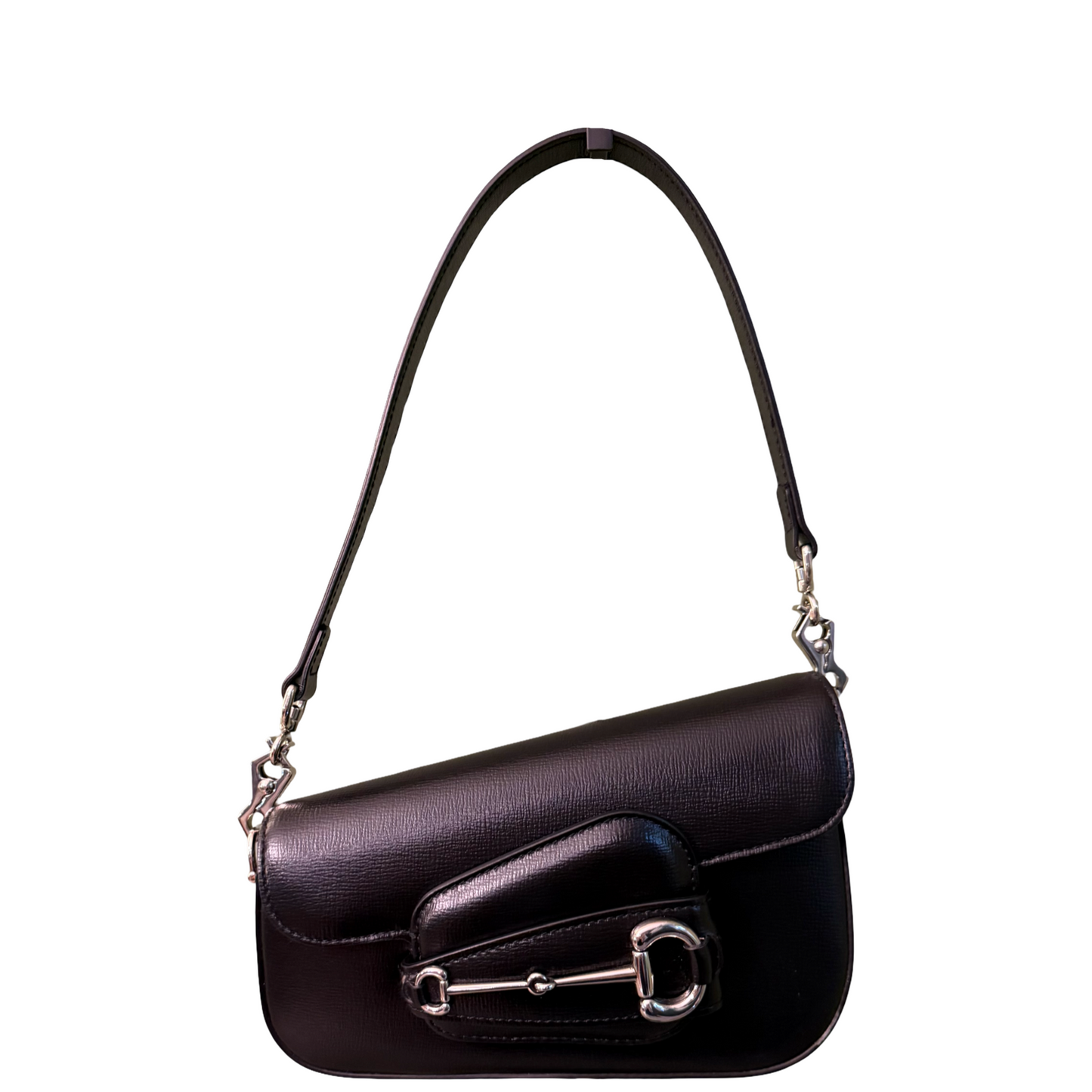 GUCCI BLACK SMALL HORSEBIT 1955 SHOULDER BAG