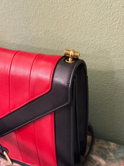 SAINT LAURENT BI COLOR GABY SHOULDER BAG