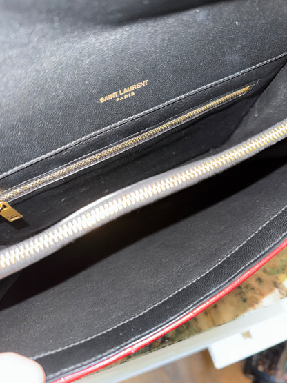 SAINT LAURENT BI COLOR GABY SHOULDER BAG