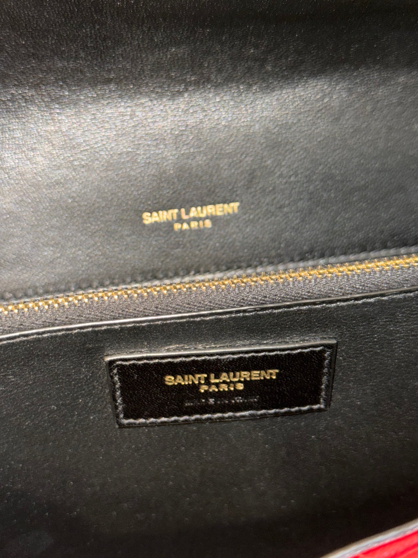 SAINT LAURENT BI COLOR GABY SHOULDER BAG