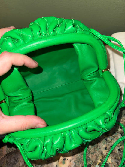 BOTTEGA VENETA INTRECCIATO PARAKEET MINI POUCH