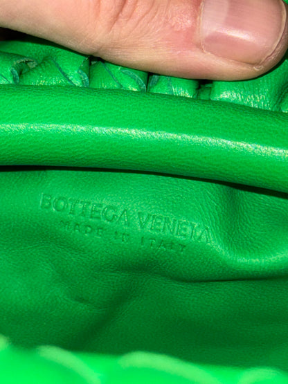 BOTTEGA VENETA INTRECCIATO PARAKEET MINI POUCH