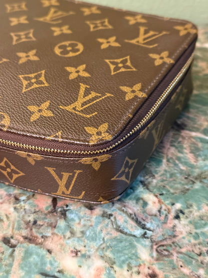 LOUIS VUITTON MONOGRAM MEDIUM JEWELRY TROUSSE