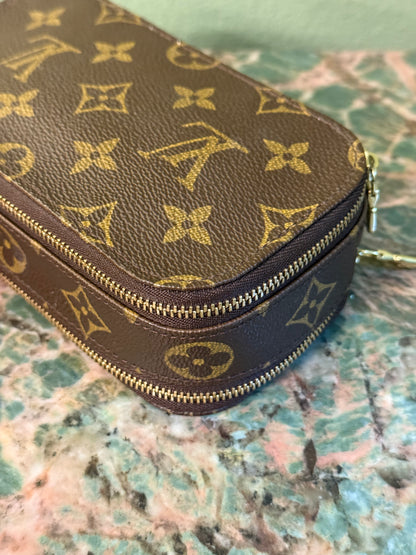 LOUIS VUITTON MONOGRAM SMALL JEWELRY TROUSSE
