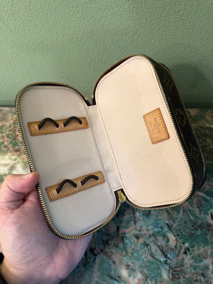 LOUIS VUITTON MONOGRAM SMALL JEWELRY TROUSSE