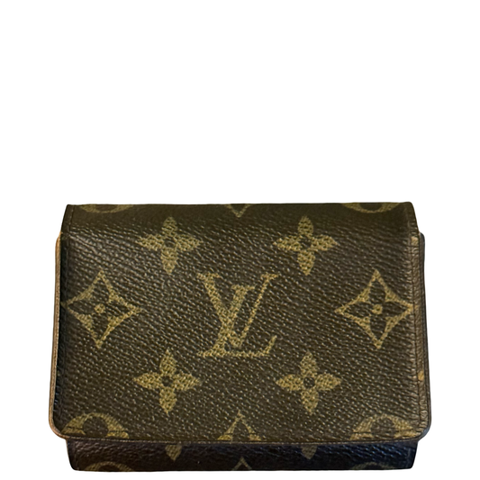 LOUIS VUITTON MONOGRAM FLAP CARD CASE