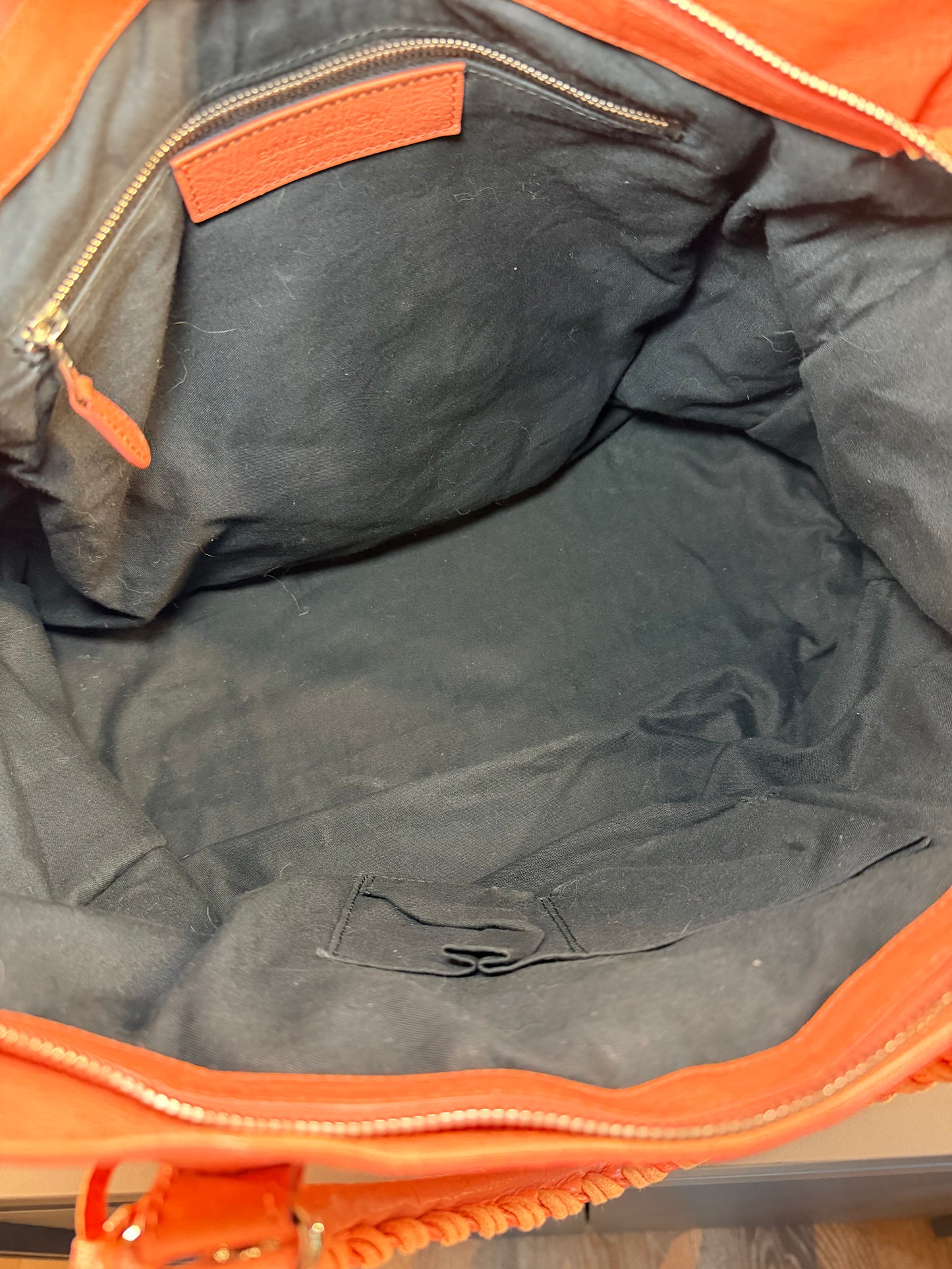BALENCIAGA SALMON PINK CITY SHOPPING TOTE