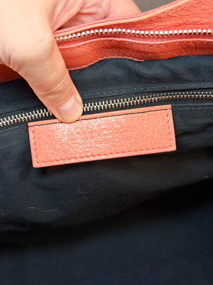 BALENCIAGA SALMON PINK CITY SHOPPING TOTE