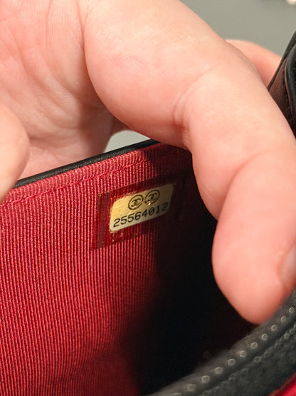 CHANEL BI COLOR GABRIELLE WALLET ON CHAIN