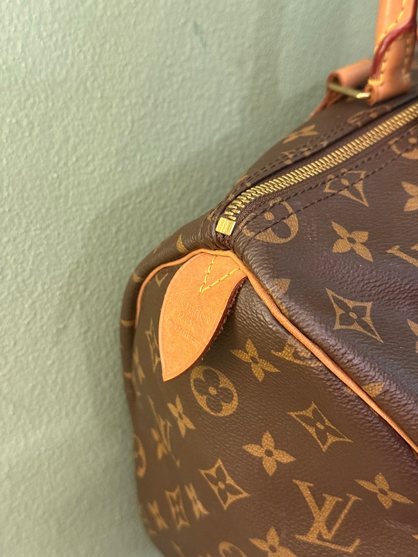 LOUIS VUITTON MONOGRAM SPEEDY 35 BOSTON BAG