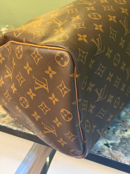 LOUIS VUITTON MONOGRAM SPEEDY 35 BOSTON BAG