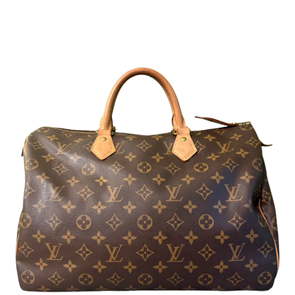 LOUIS VUITTON MONOGRAM SPEEDY 35 BOSTON BAG